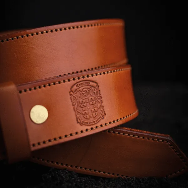 35mm Stitched Gent's Belt