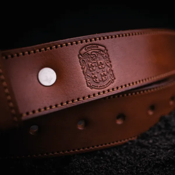 35mm Stitched Gent's Belt