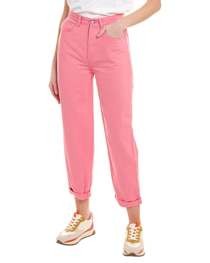 Boyish High-Rise Rigid Pretty In Pink Relaxed Tapered Jean