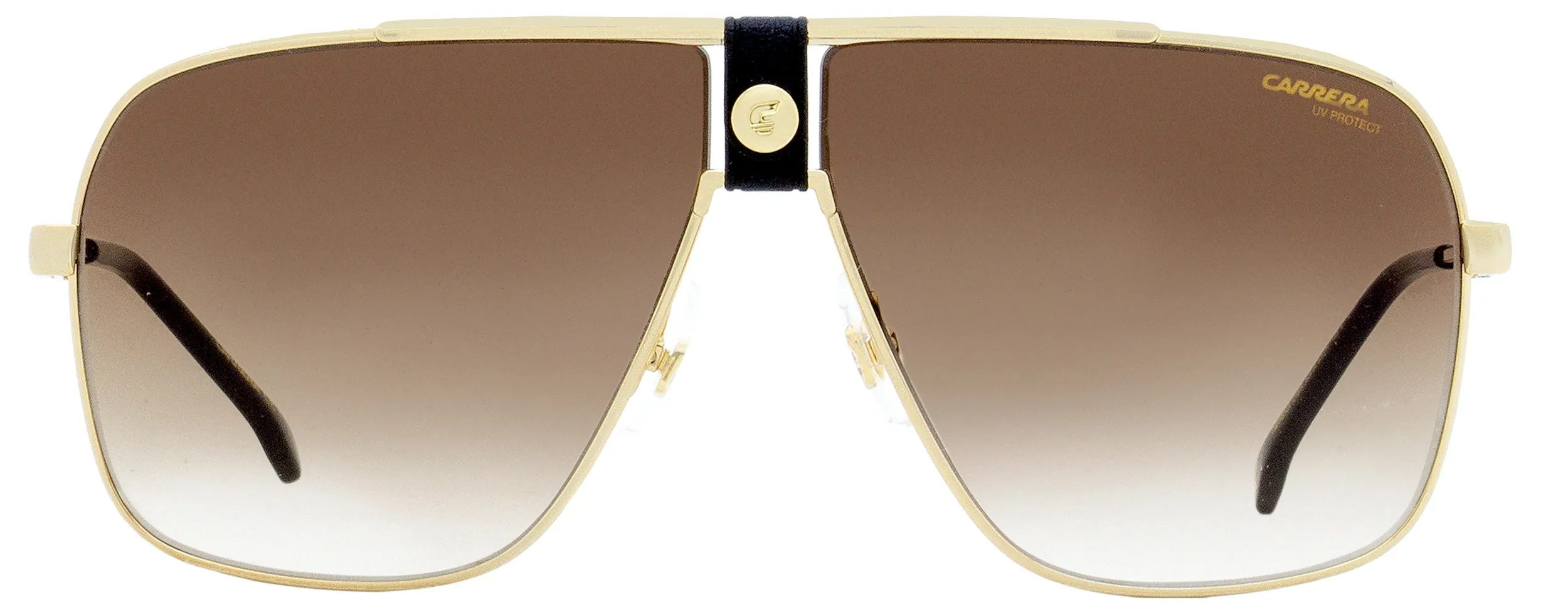 Carrera Navigator Sunglasses CA1018/S J5GHA Gold/Black 63mm 1018
