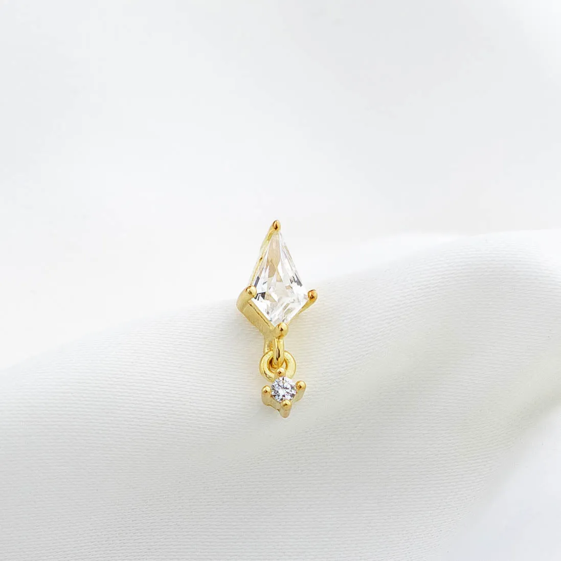 Delicate Crystal Earpin