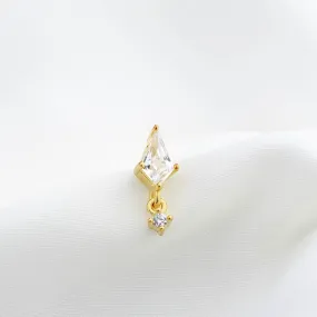 Delicate Crystal Earpin