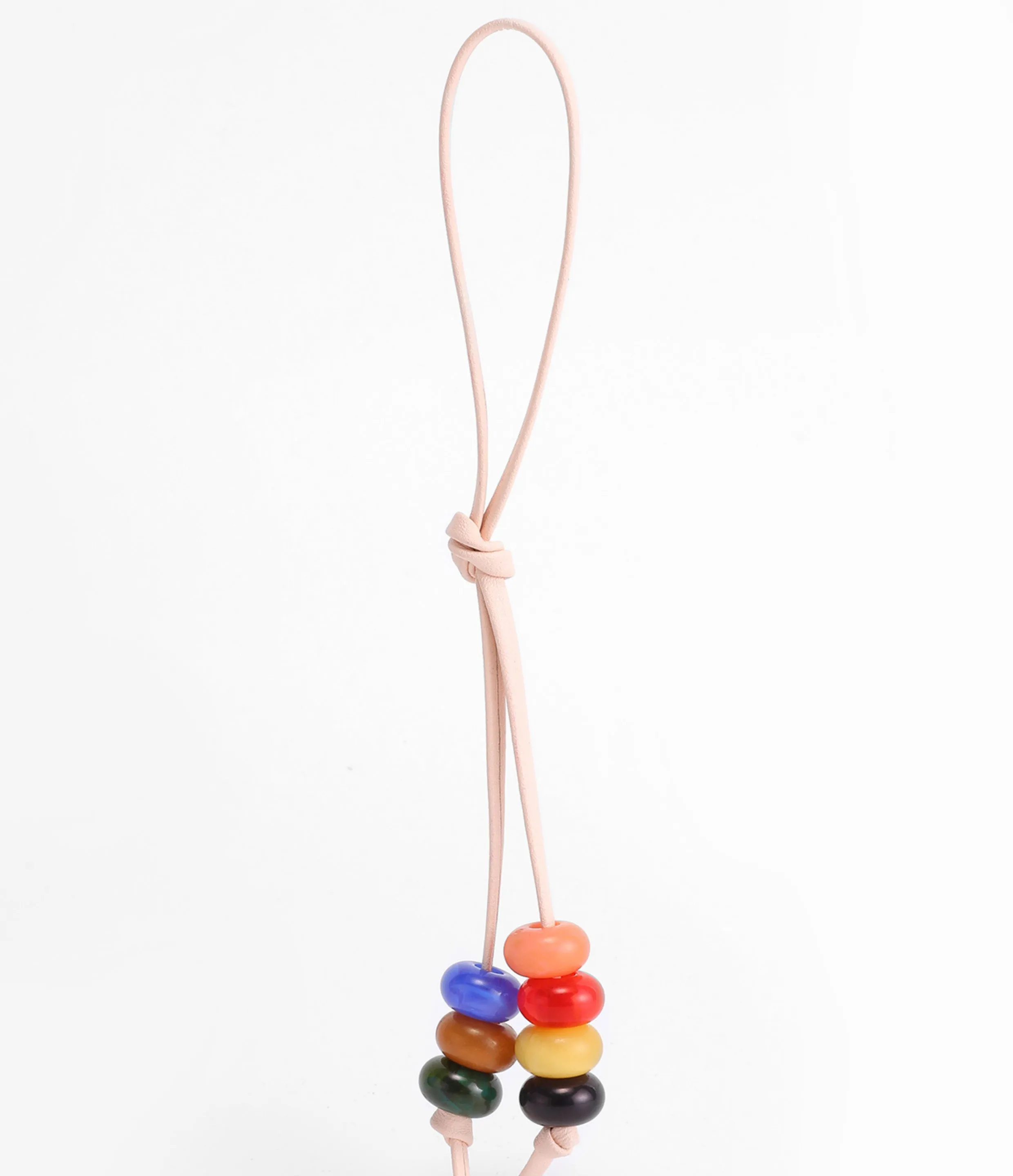 Designer Beaded Bag Charms - Handcrafted Acrylic & Pearl Purse Accessories for Luxury Handbags