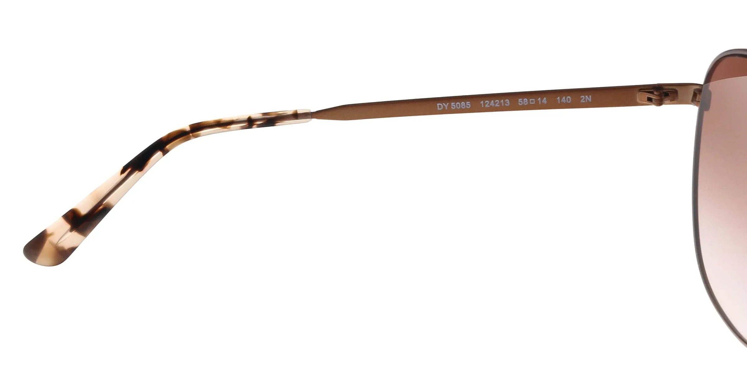 DKNY DY5085 12421358 Rose Gold Aviator Sunglasses