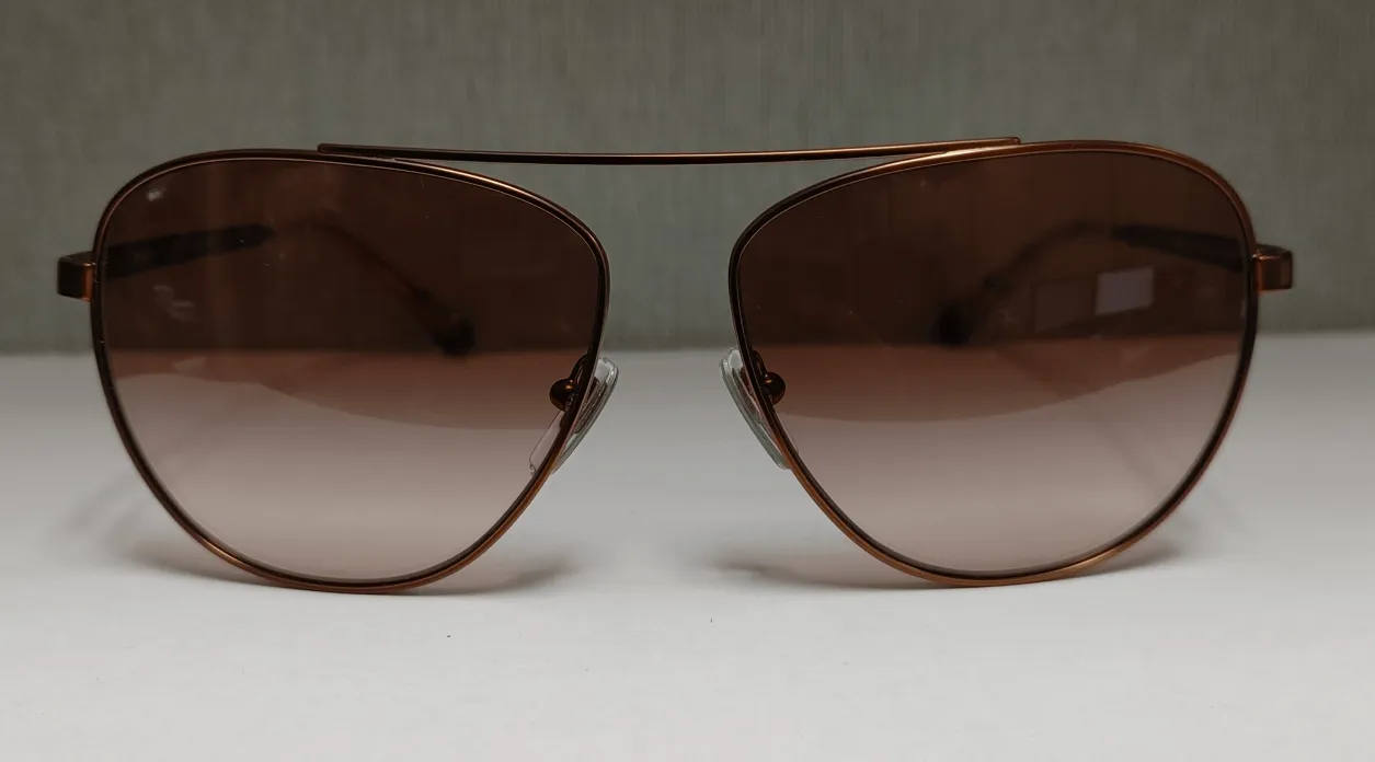 DKNY DY5085 12421358 Rose Gold Aviator Sunglasses