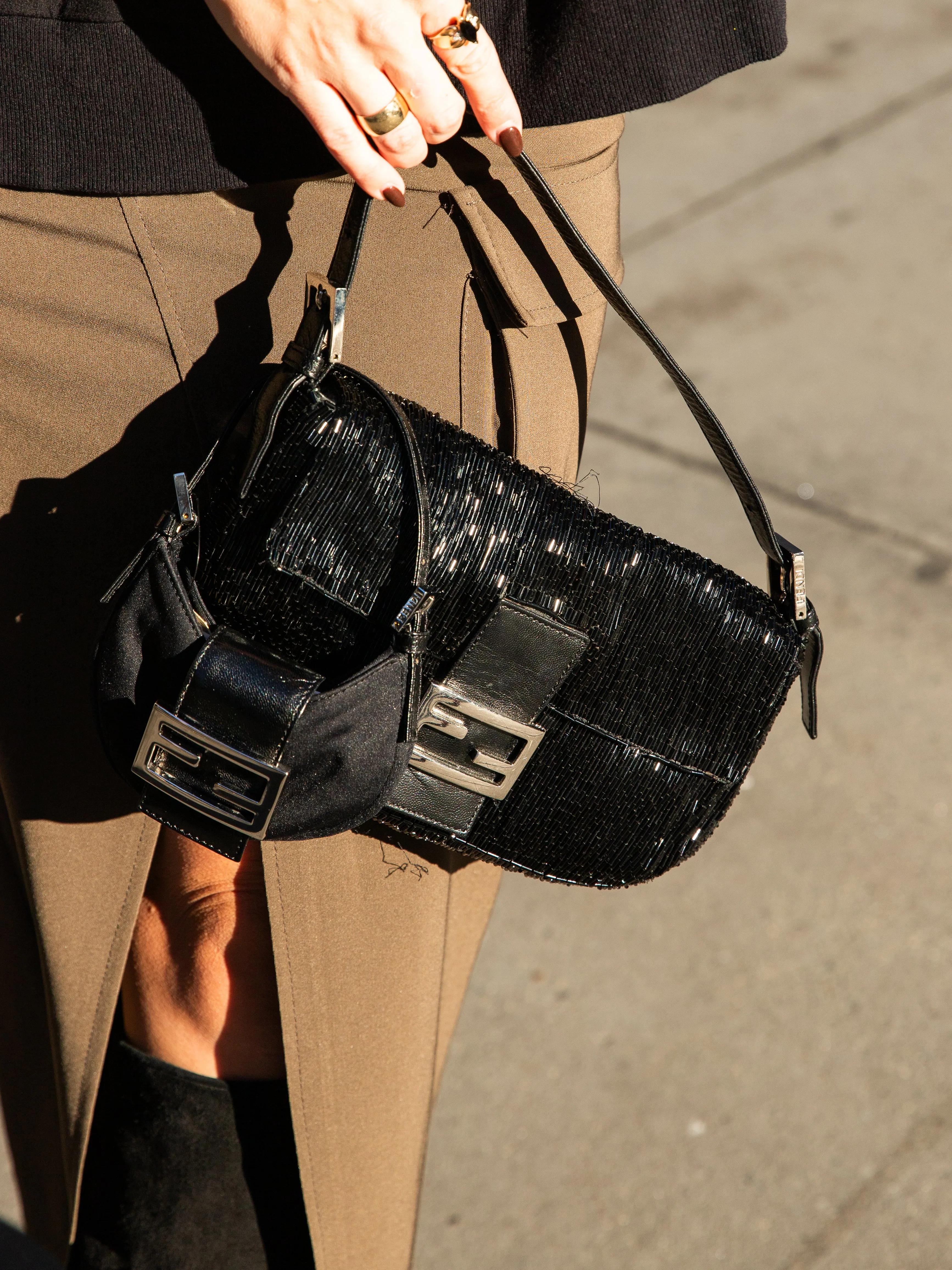 Fendi Micro Croissant Pochette