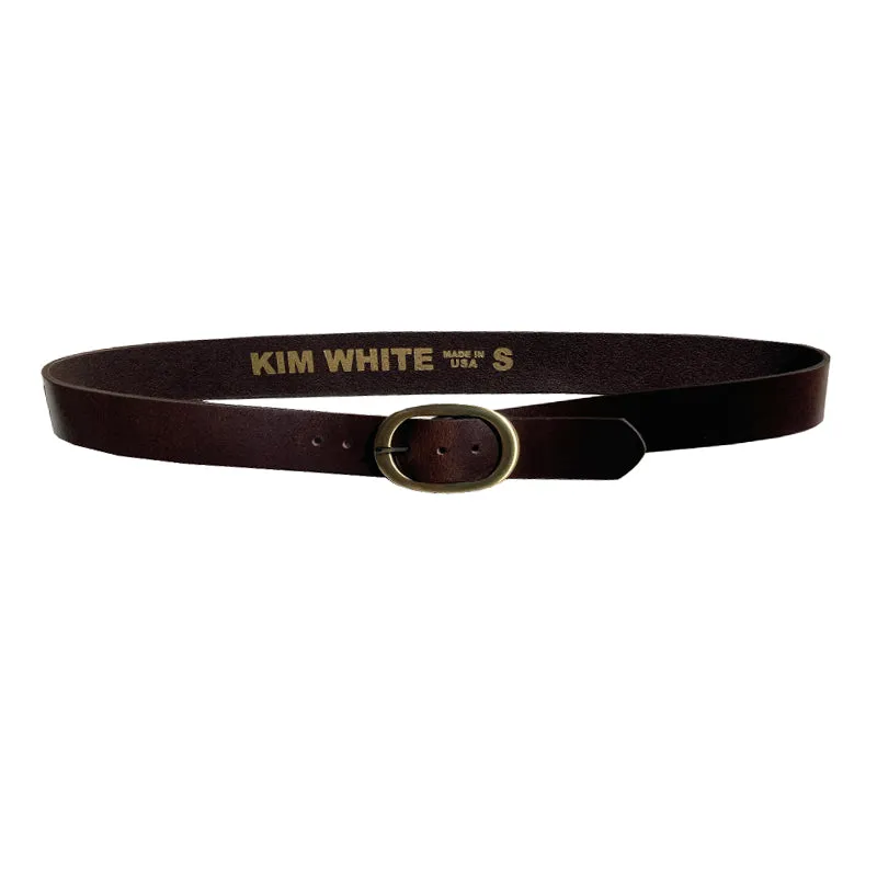 Oval Classic -Chocolate Leather